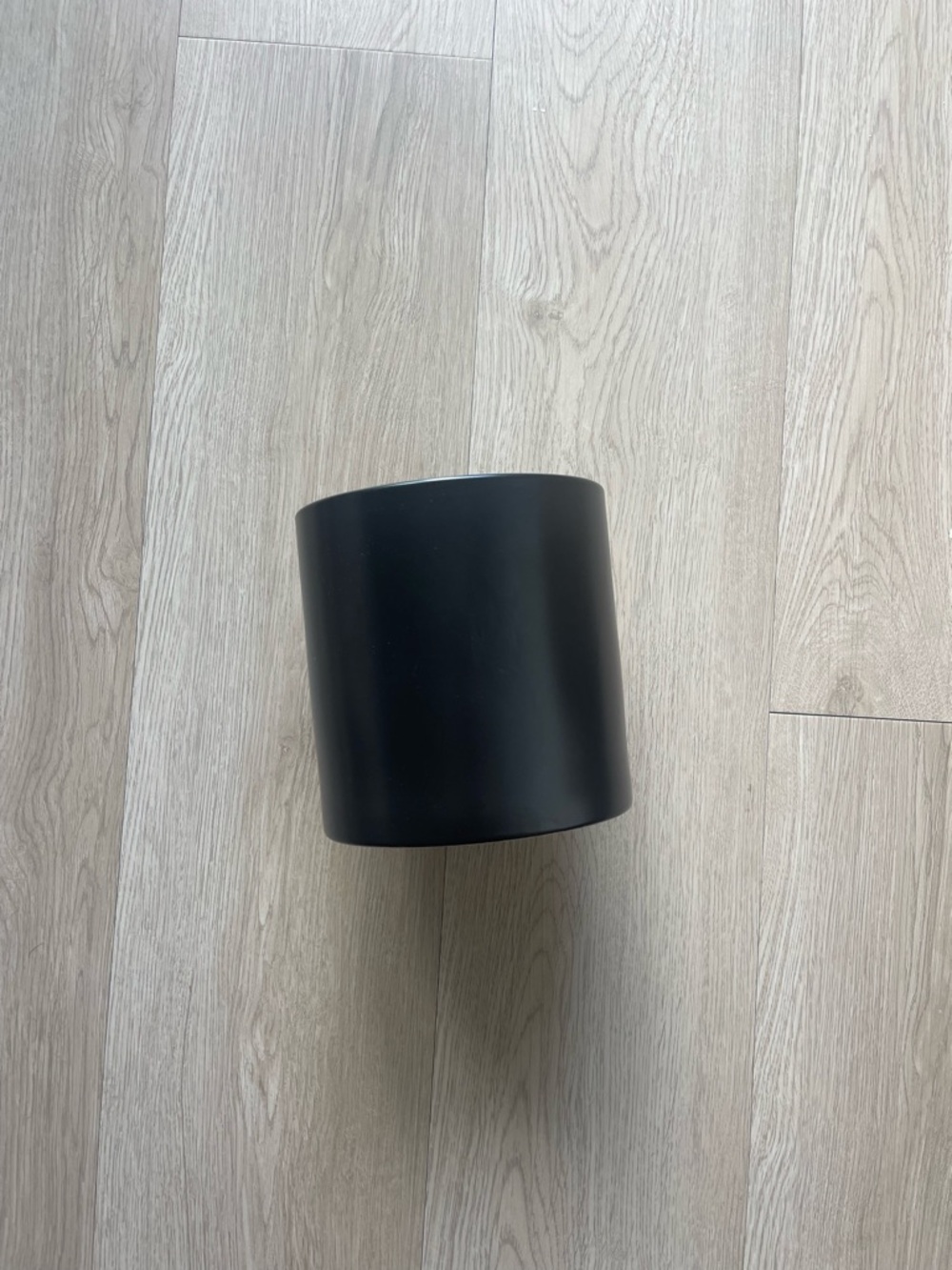 5.9" Black Ceramic Plant Pot Indoor